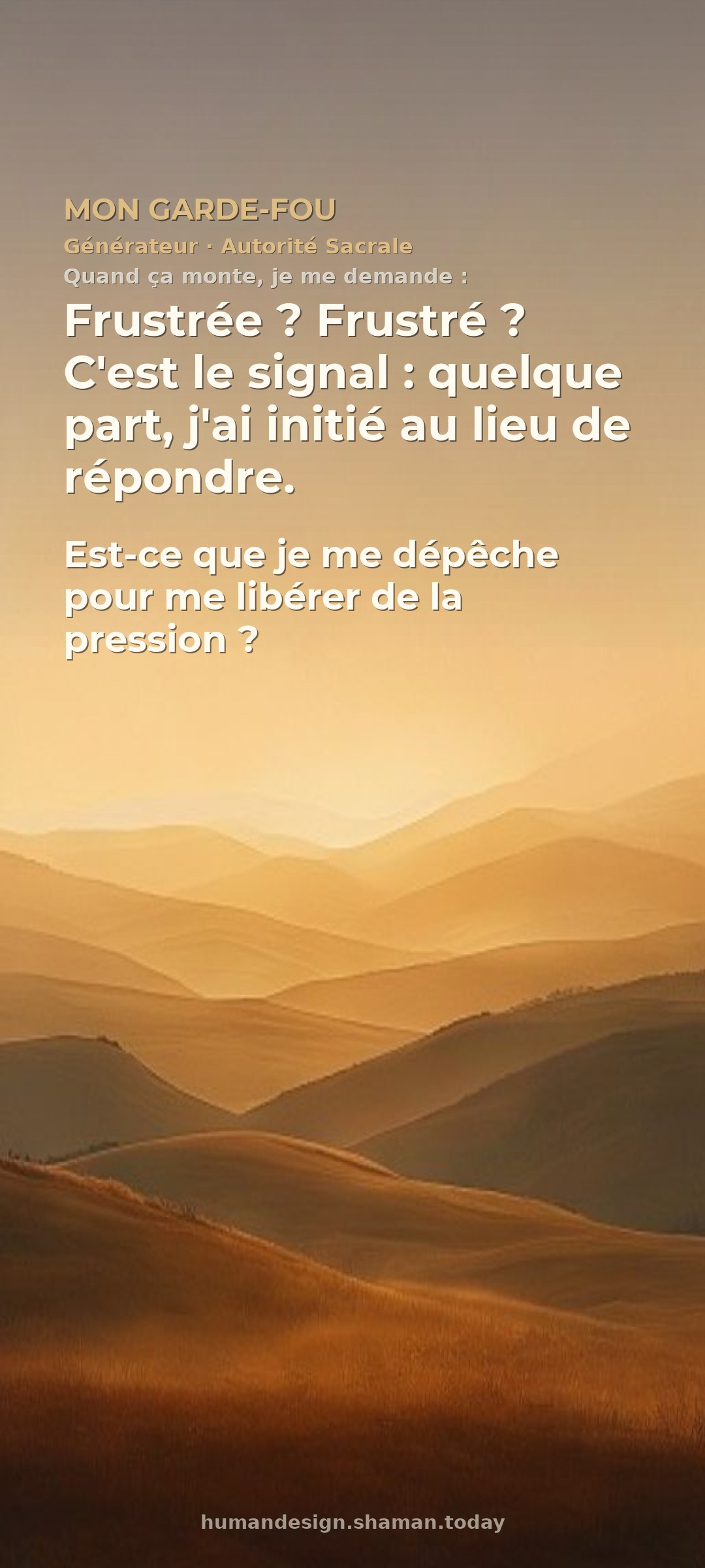 Mon garde-fou