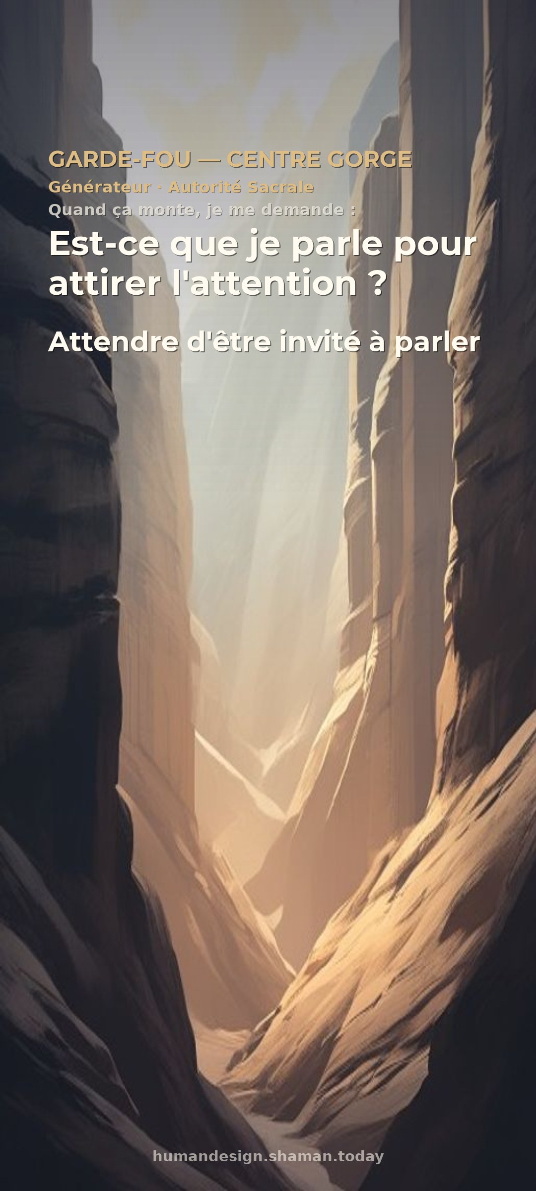 Garde-fou — Centre Gorge