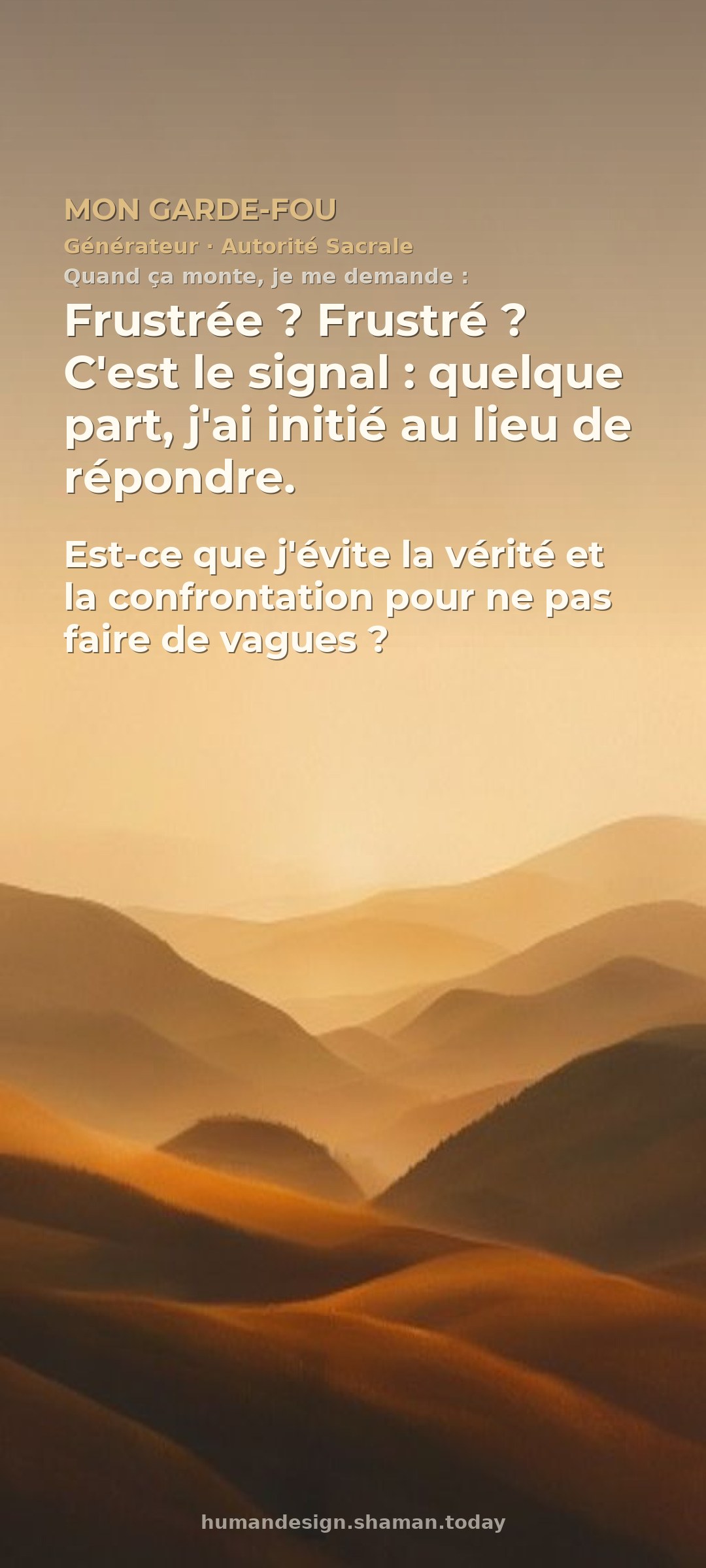 Mon garde-fou