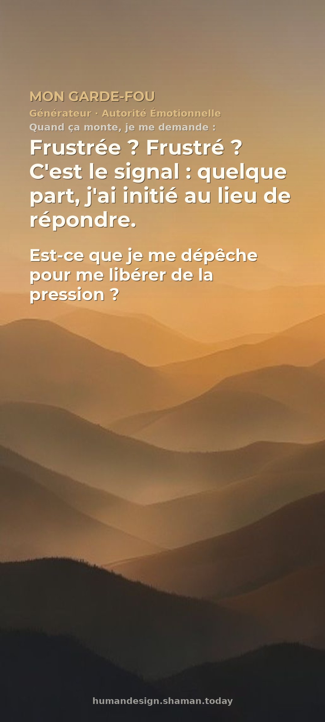 Mon garde-fou